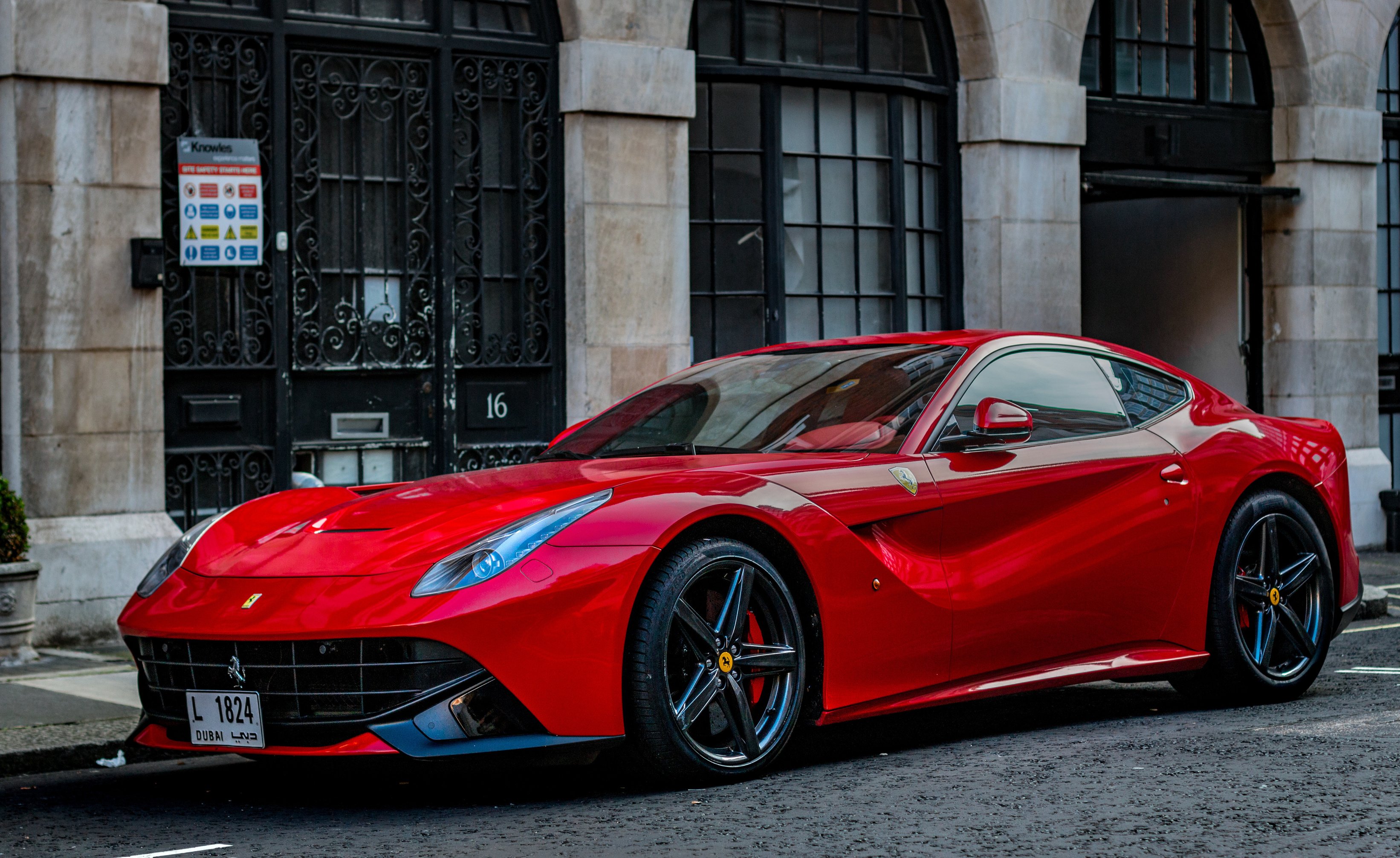 Red Ferrari 